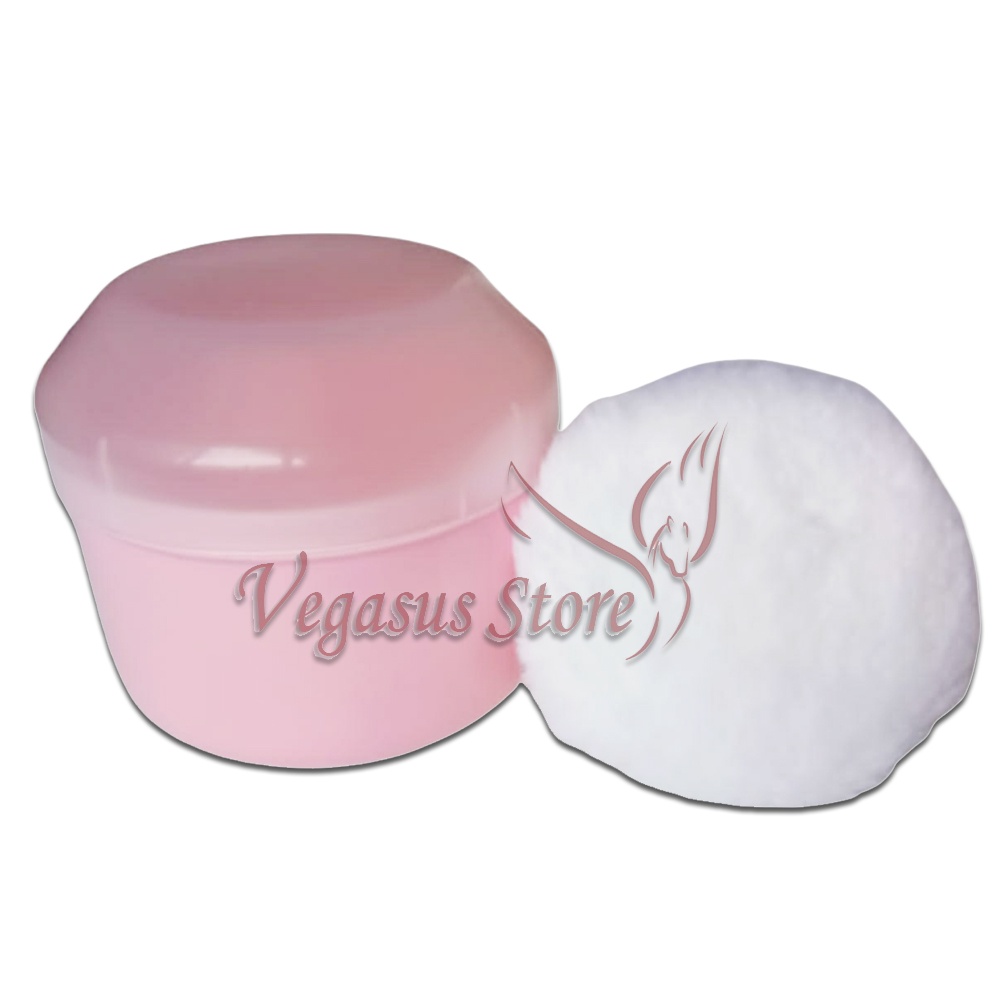 Set Tempat Bedak Bayi Tempat Bedak Bayi Tabur Tempat Bedak Bayi 1 Set Vanvin Powder Puff Case-Vegasus Store(COD)