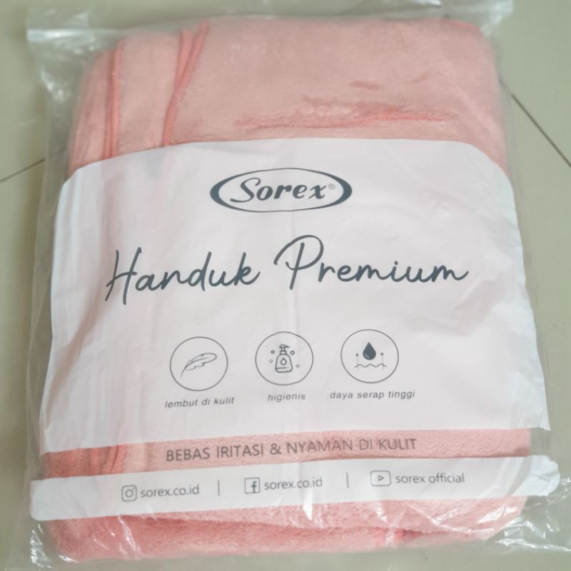 Sorex Handuk Bayi Kuping | Polos Sorex Super Soft Jumbo 140x70cm HM906 | HM885 Microfiber Tebal Towel Animal Lembut