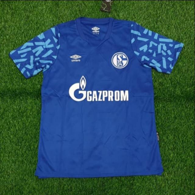 JERSEY BOLA FC SCHALKE 04 HOME NEW 2019-2020 GRADE ORI