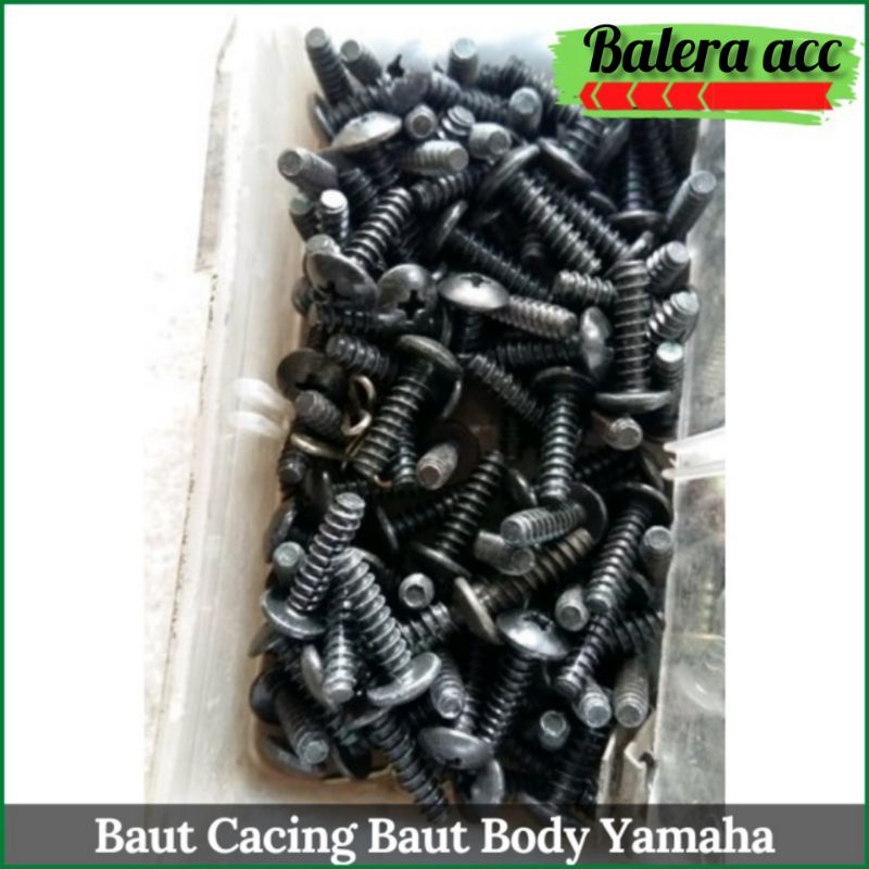 Baut Cacing Baut Body, Untuk Yamaha Mio Xride Xride Fino Jupiter Vega Dll