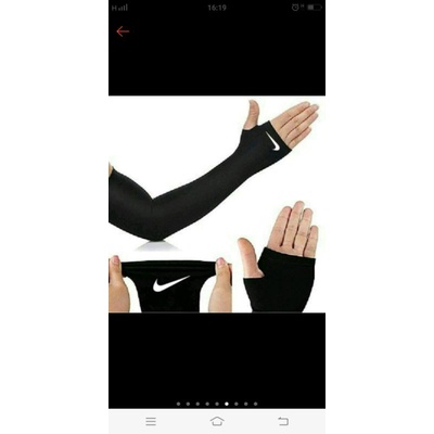 Manset tangan pres ke badan.nike.