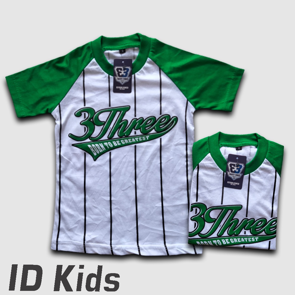 Kaos / Baju Anak Raglan Baseball Limited