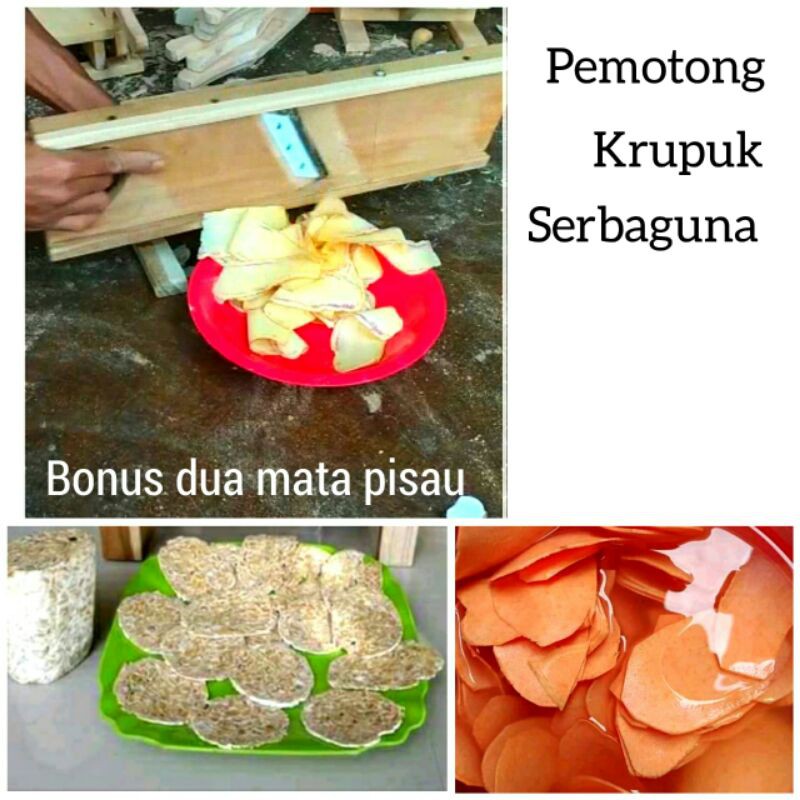 pemotong krupuk dan kripik tempee