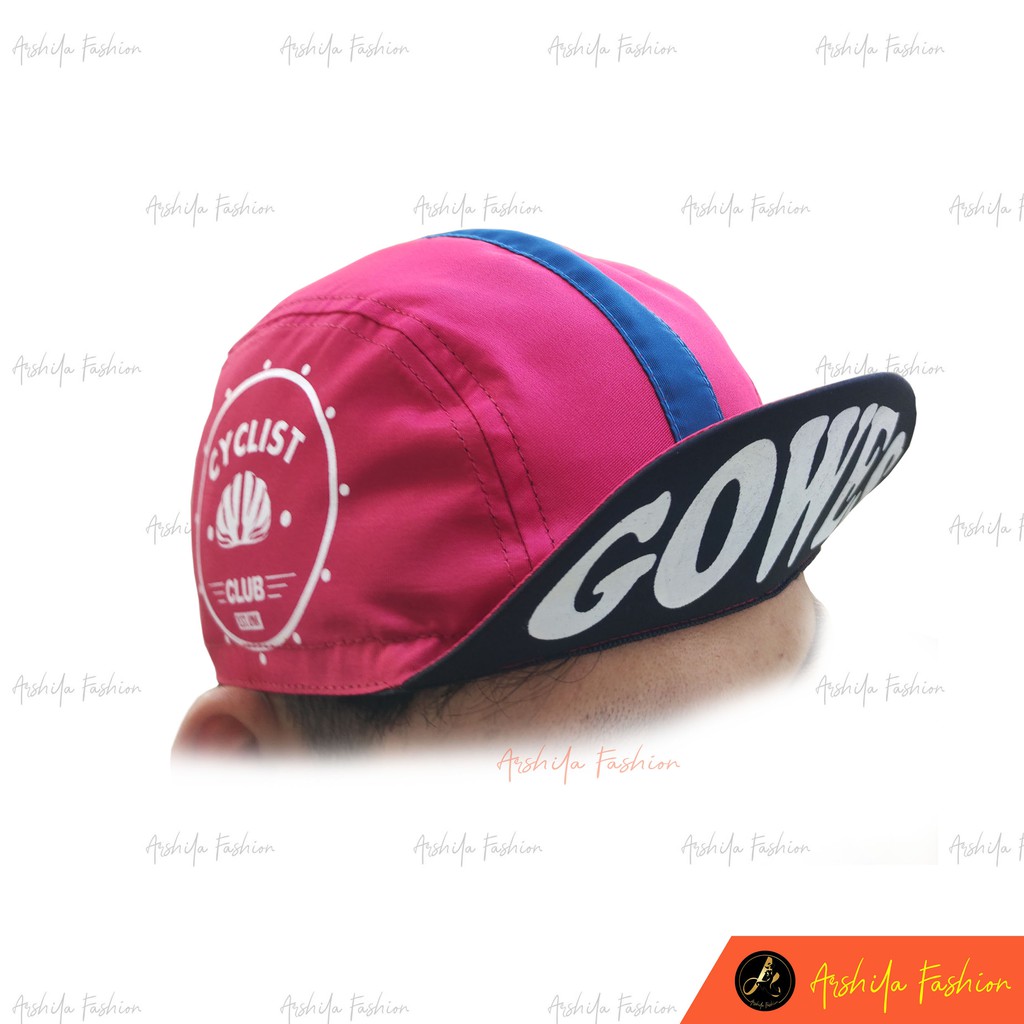 Topi Sepeda / Topi Gowes / Arshila_fashion