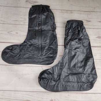 Rain Cover Hujan Sepatu / Cover Penutup Sepatu Anti Air Hujan / Cover Sepatu Waterproof Anti Hujan Pria Wanita / Perlengkapan Sepeda Motor saat Hujan / Jas Hujan Sepatu Polos Anti Becek Cover Sepatu Hujan Bahas Plastik PVC untuk Cewek Cowok / Barang Unik