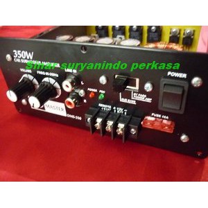 Kit Car subwoofer amplifier DMS 330 Kit power rangkaian