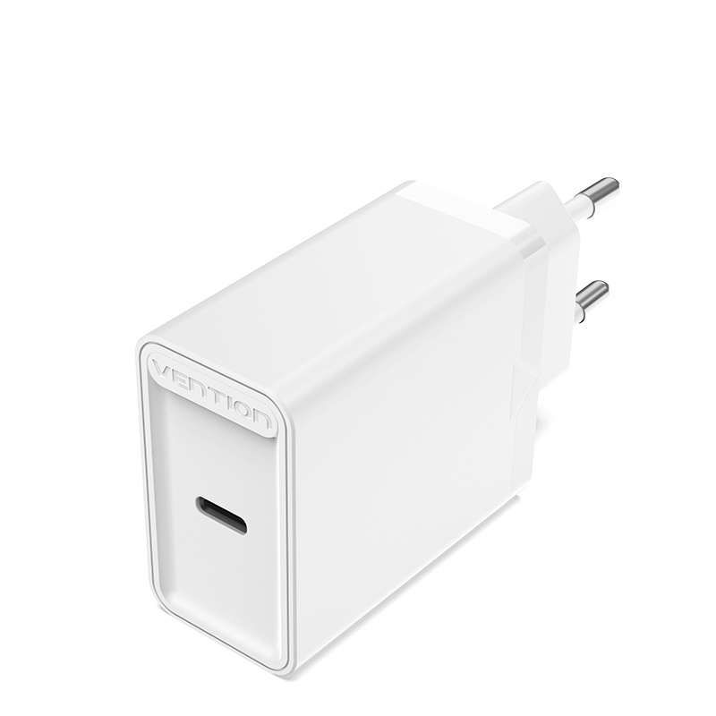 Vention PD Charger 20W USB Tipe C QC3.0 Fast Charging 4.0 3.0 Plug EU Compatible for iPhone 8-13 series