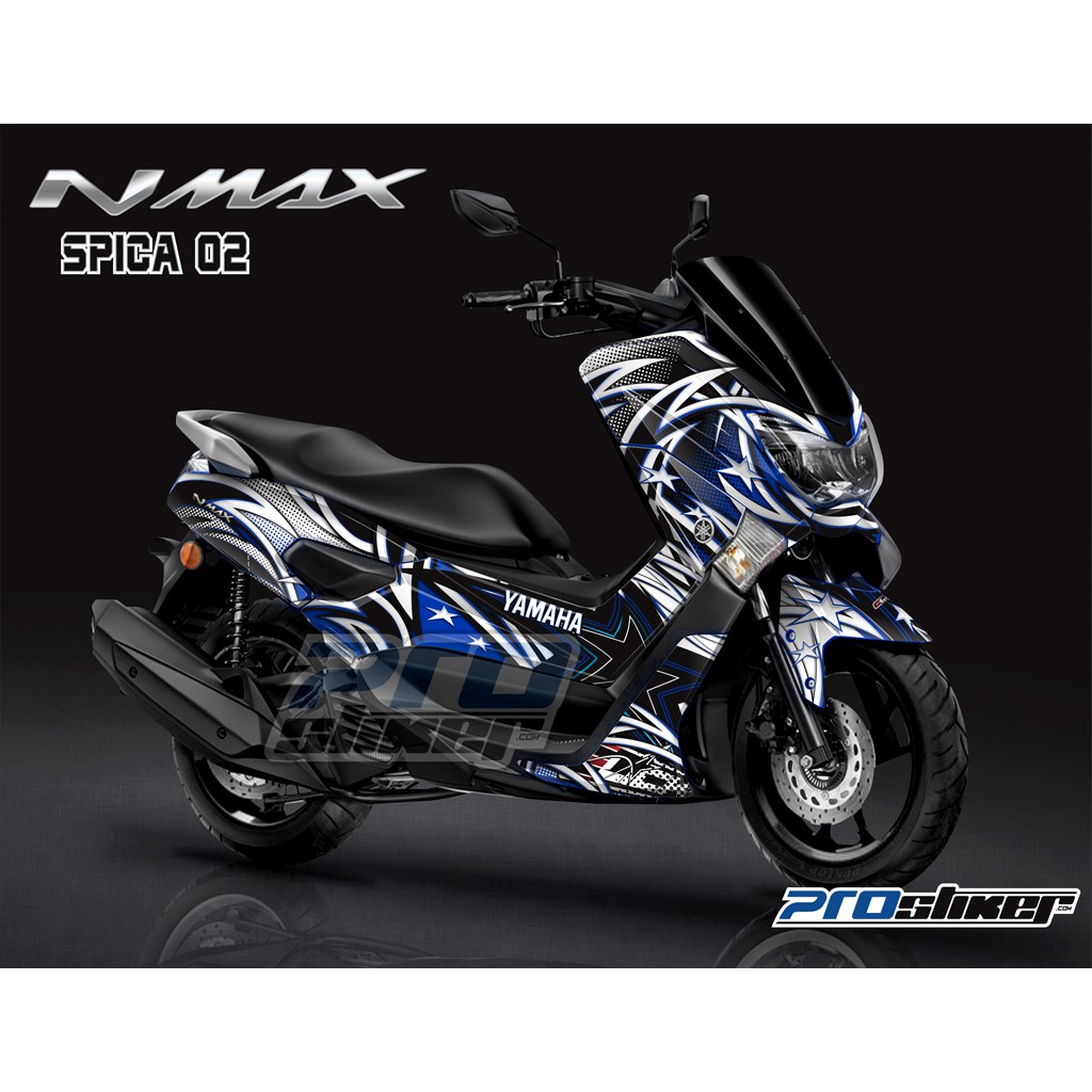 Decal Striping NMAX Variasi Grafis SPICA Bintang Full Body Les Prostiker