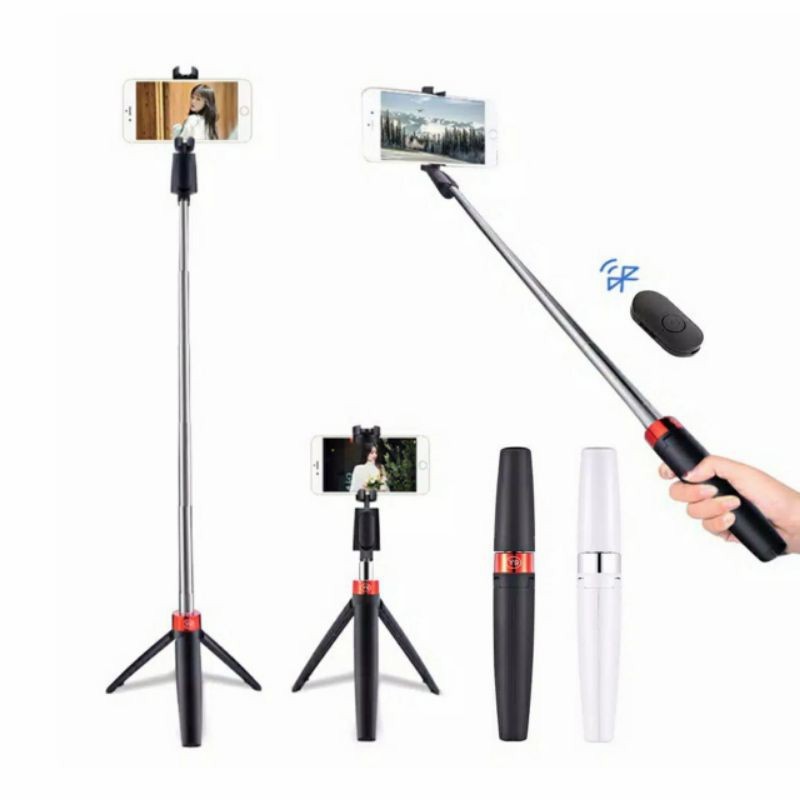 Tripod Tongsis Y9 Remote Control Bluetooth Portabel Selfie Stick Android dan Ios