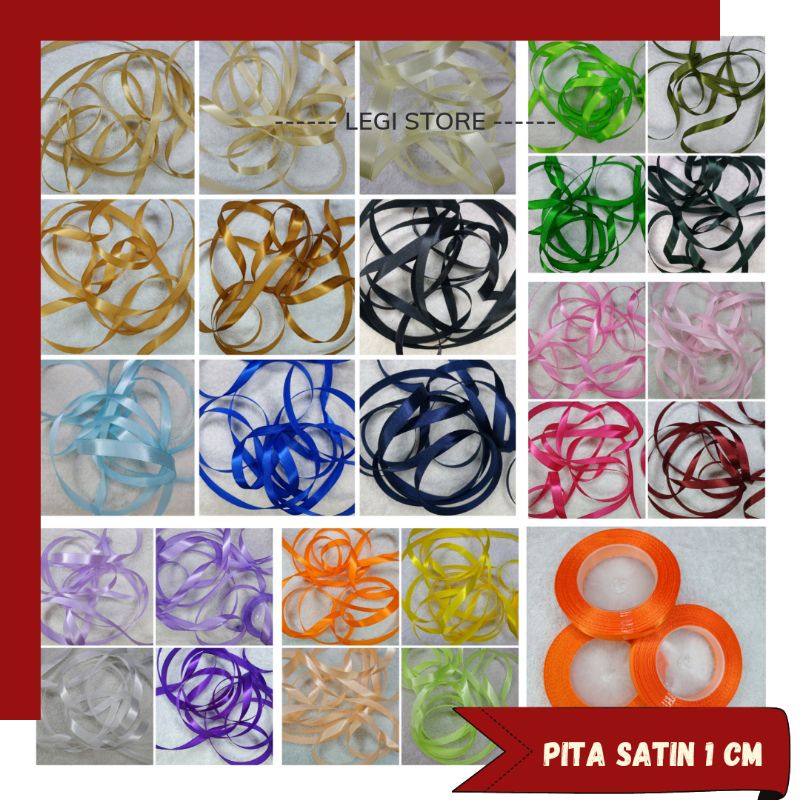 

PITA SATIN ROLL 1 CM