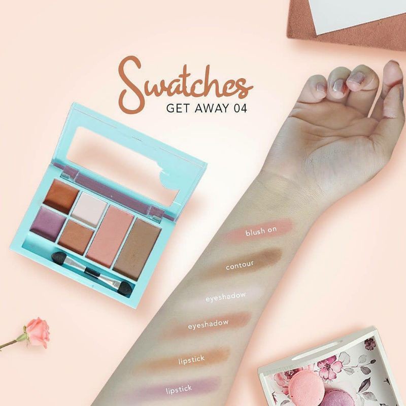 madam gie get away kit palette