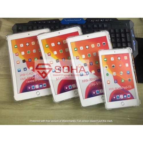 SBT-002 Huawei Matepad 10.4 Inch TPU Anti Crack Silikon Clear Cover Shock Absorption Bening