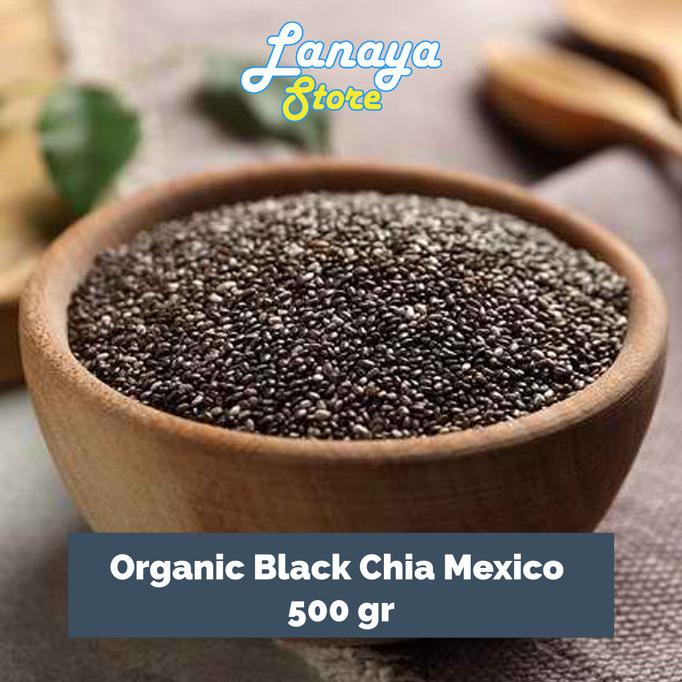 

Black Chia Seed Mexico 500 gram | Organic