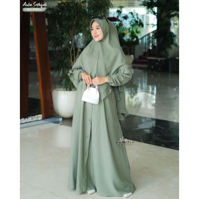 BEST SELLER AULIA SET HIJAB ORI BY ALFARO COLLECTION