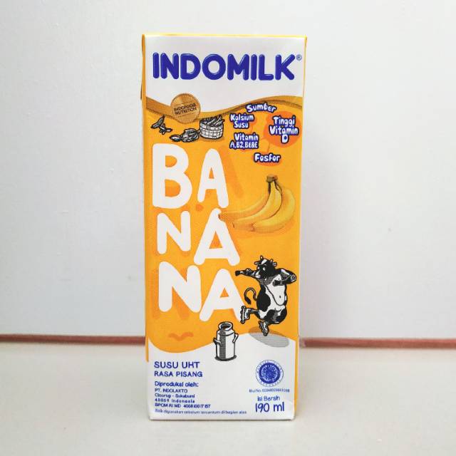 

Susu Pisang Indomilk Banana 190ml