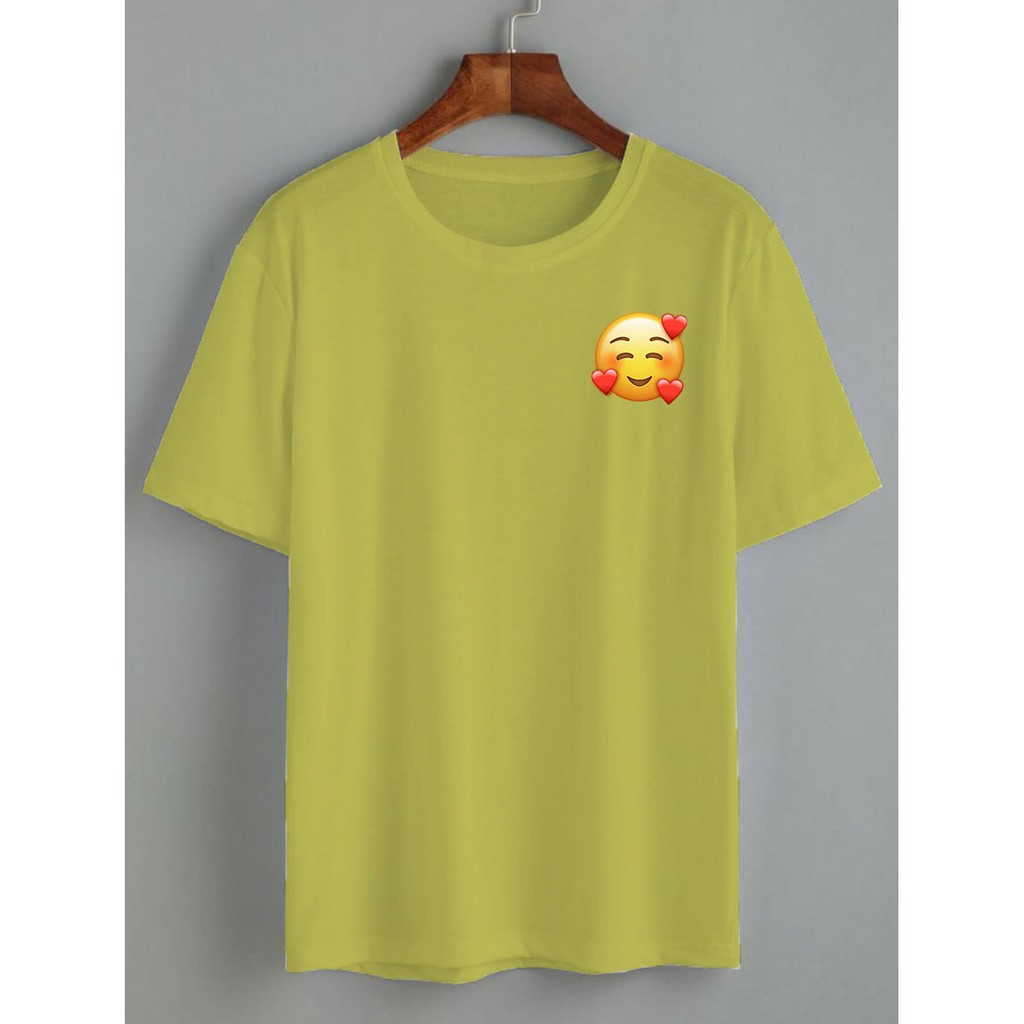 kaos emoji LOVE/ kaos emoji / kaos KATUN 24S