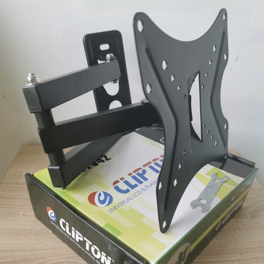 Bracket TV Swivel  15-42 Inch Clipton CBWTV42