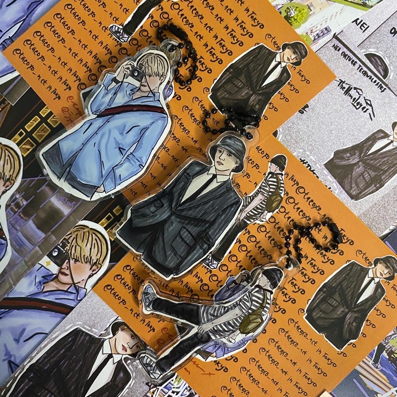 Taeyong NCT in Tokyo Keychain | Gantungan Kunci Akrilik Kpop NCT