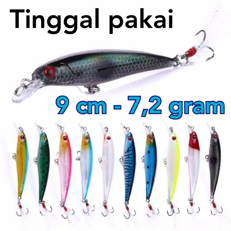 Minnow Umpan Casting UL Lure Fishing