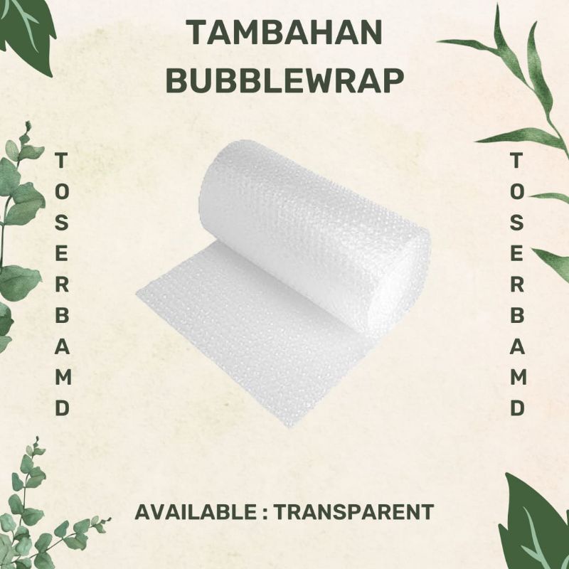 

Extra Buble Wrap untuk packing extra