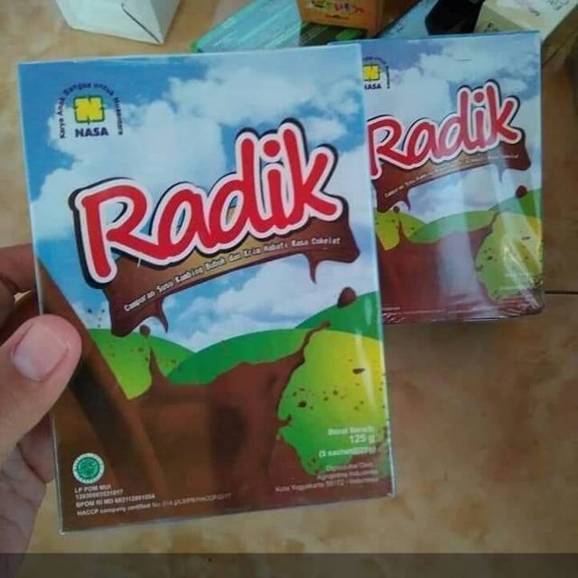 

Radik susu kambing etawa (5schet)