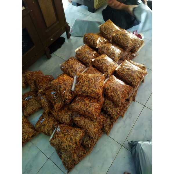 Basreng pedas daun jeruk isi 1kg