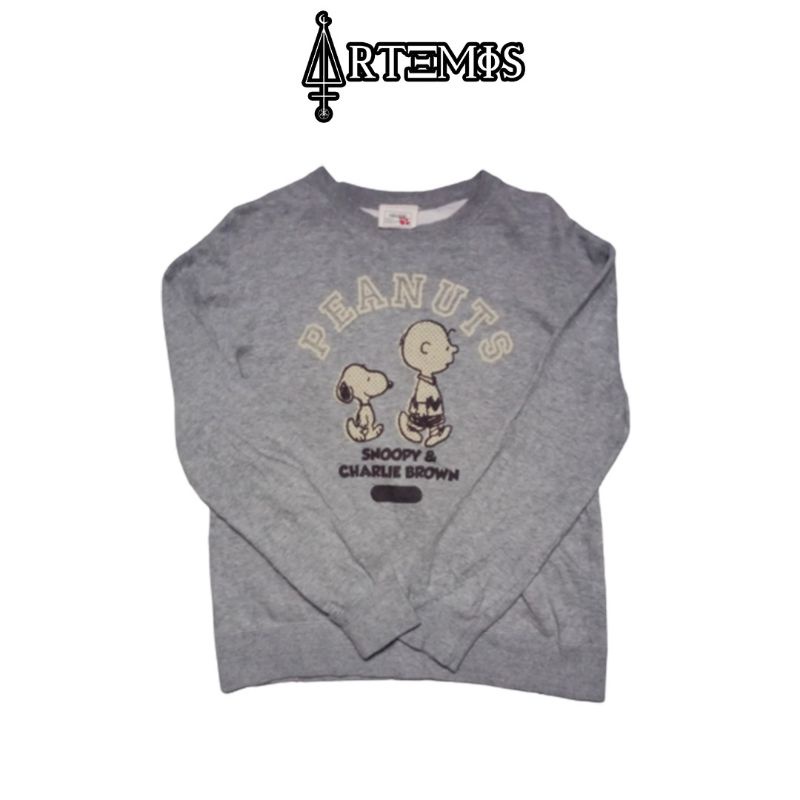 Crewneck Snoopy Second