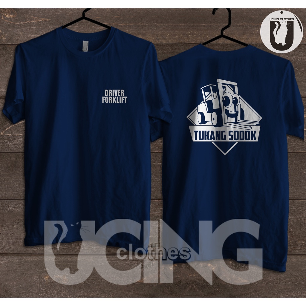 Kaos Baju Driver Forklift Tukang Sodok v2 Kaos Distro