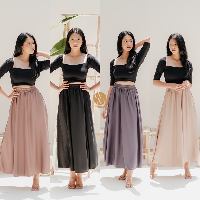 Tyra Skirt / Rok Maxi A-line Premium