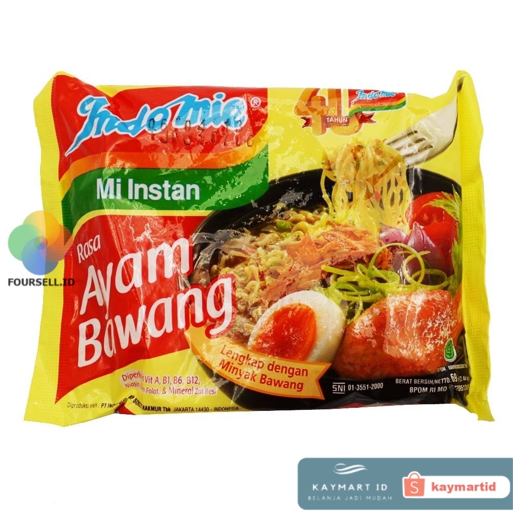 

Indofood - indomie ayam bawang mi kuah ayam bawang Mi instan Mi Indomie