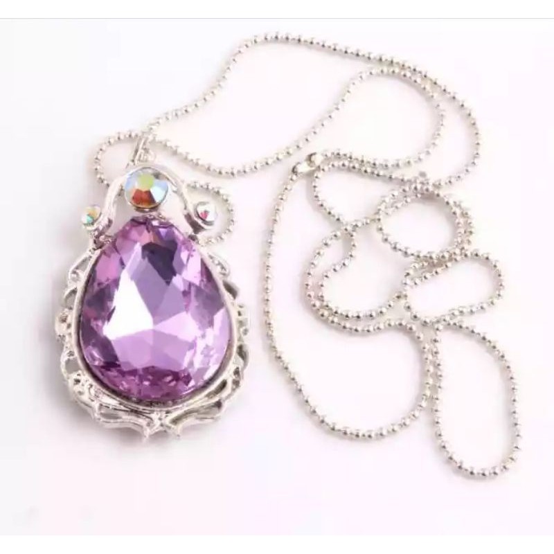 mahkota sofia the first dan paket dengan kalung