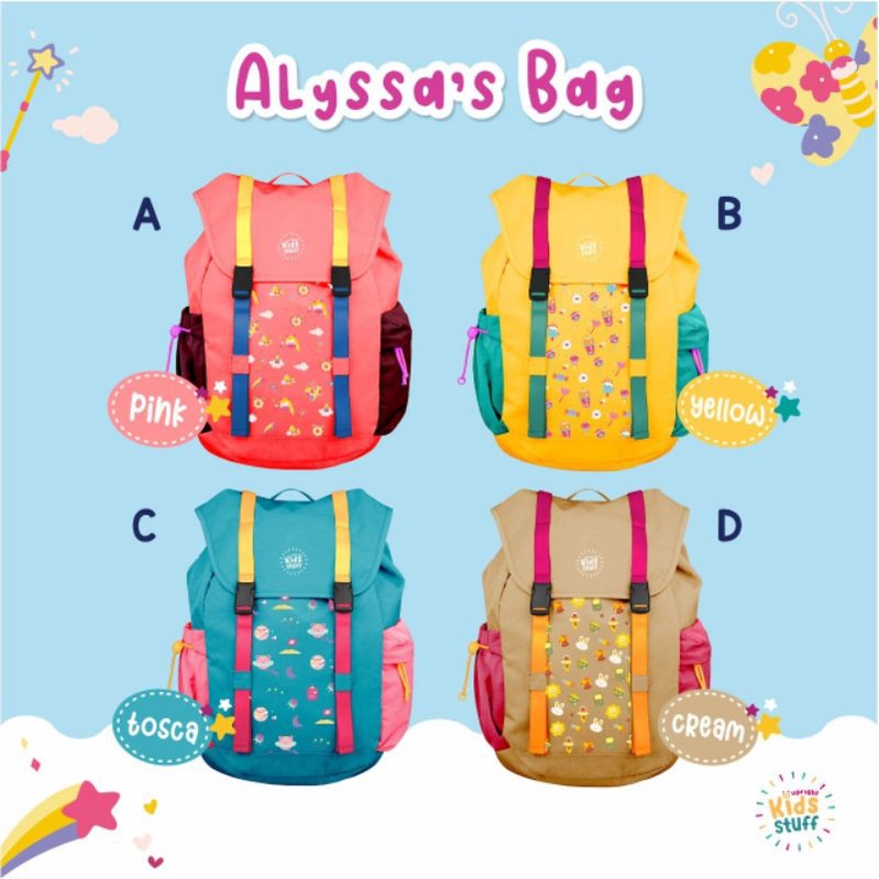 Alyssa's Bag from Upright Kids Stuff Tas Ransel Anak Perempuan