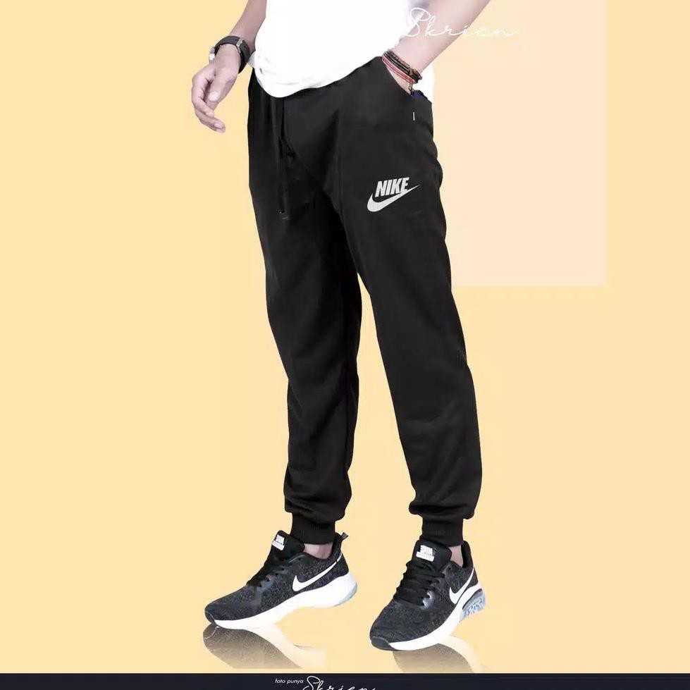 Celana Joger trening Pria WANITA /DISTRO NIKE AR Premium Training Olahraga Running Gym Fitnes (ART.