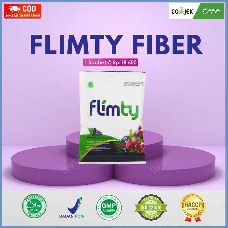 FLimty Fiber Minuman Diet Ampuh Flymty Pelangsing Obat Pengecil Perut Pria Wanita Pengurus Badan Cepat Peluntur Lemak Perut Buncit Diet Booster