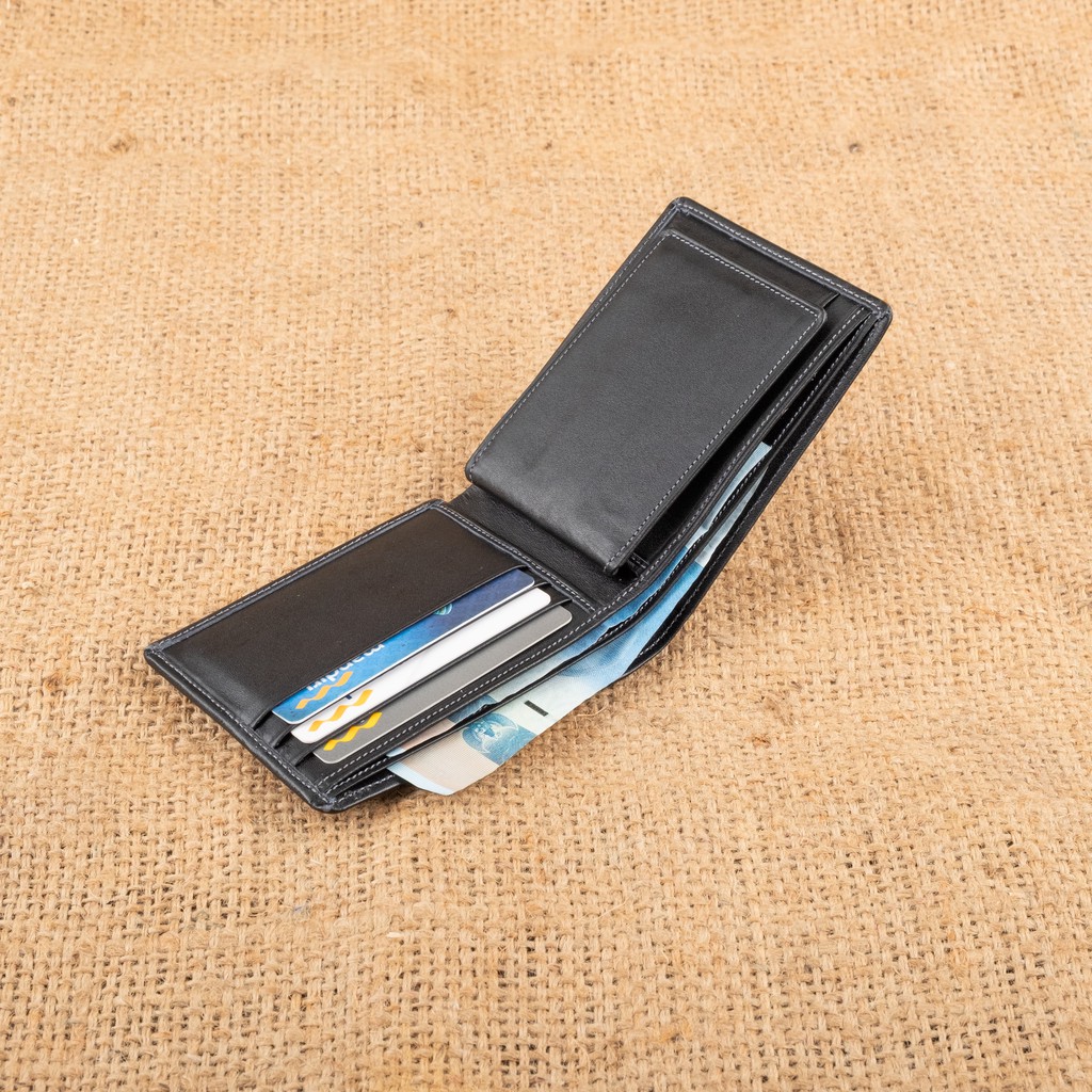 Dompet kulit pria pendek ASLI FULL GRAIN kulit sapi ORI vintage ISHIYA O5G3 Dompetkulit