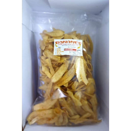 

Keripik Pisang Goroho Original BANANES 400g