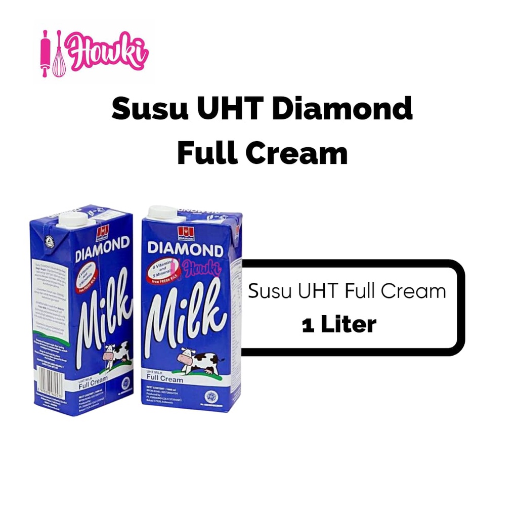 

Diamond milk Full cream 1L