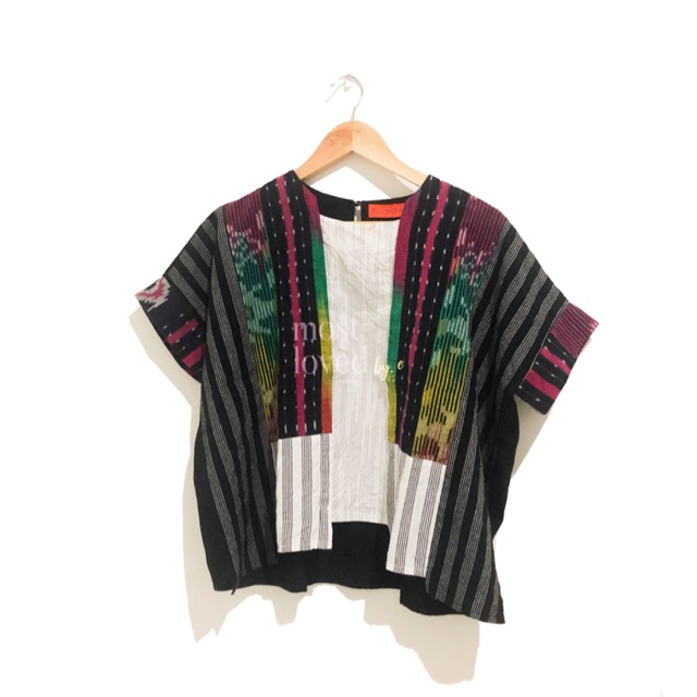 SOVINSKA TENUN TOP Blouse BIG SIZE Preloved