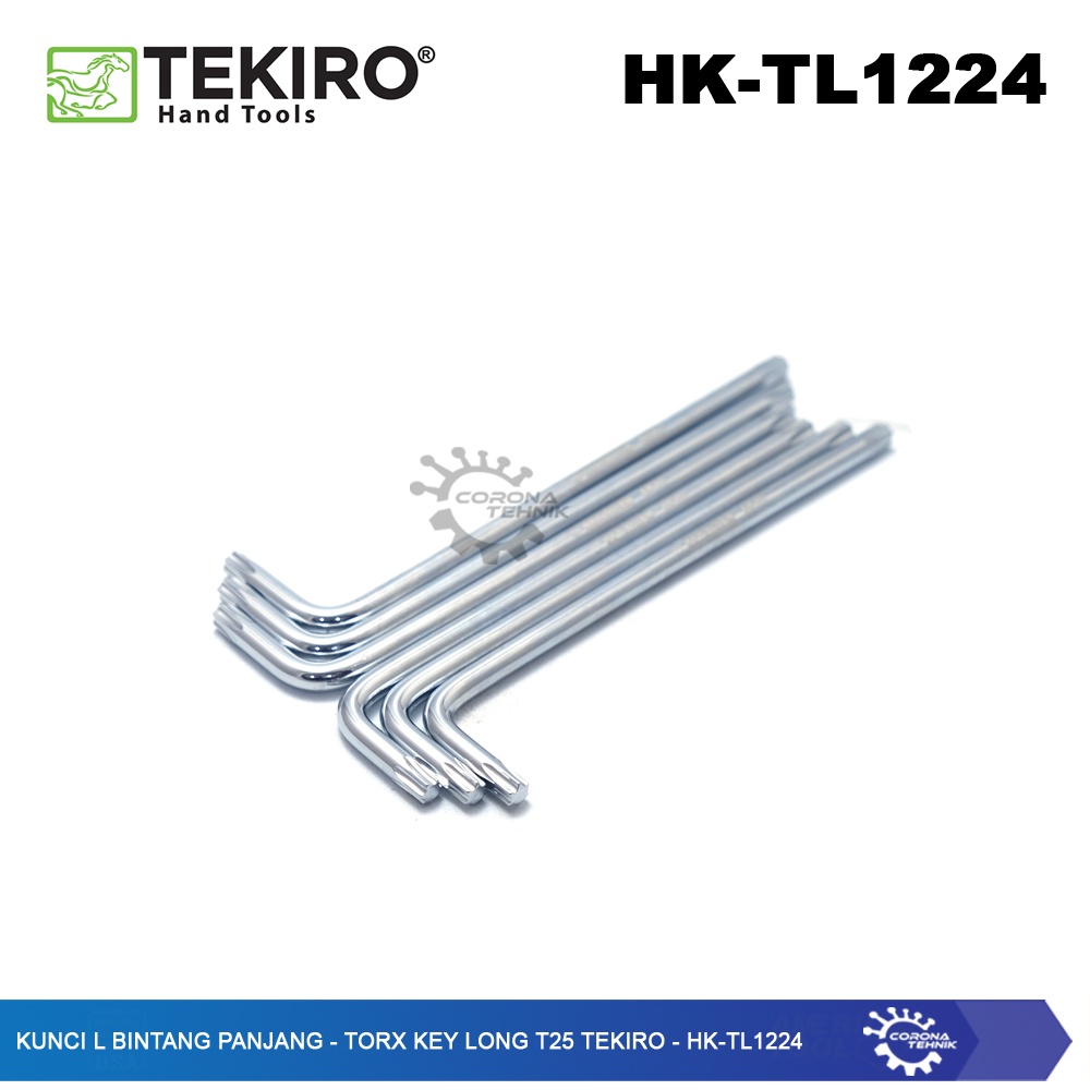 Tekiro - HK-TL1225 - Kunci L Bintang Panjang - Torx Key Long T27