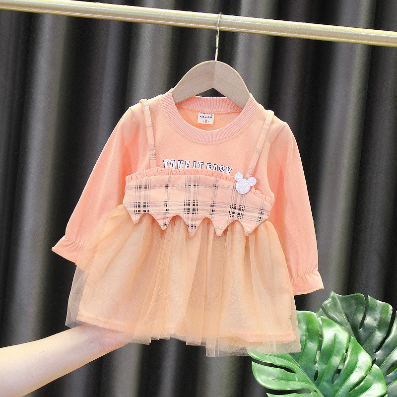 NK - A255 / Dress Anak Import Murah / Dress Bayi Murah Import / Baju Bayi Perempuan Lucu Import