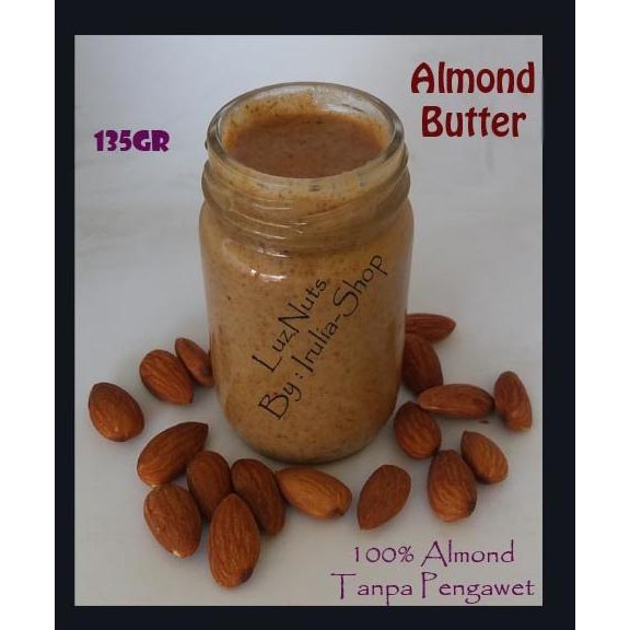 

PROMO ENAK Crunchy Almond butter - selai kacang Almond Terlaris