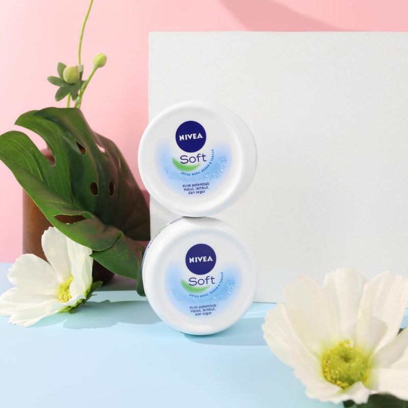 Jual Nivea Soft Cream Pelembab Dengan Vitamin E Dan Jojoba Oil 50ml