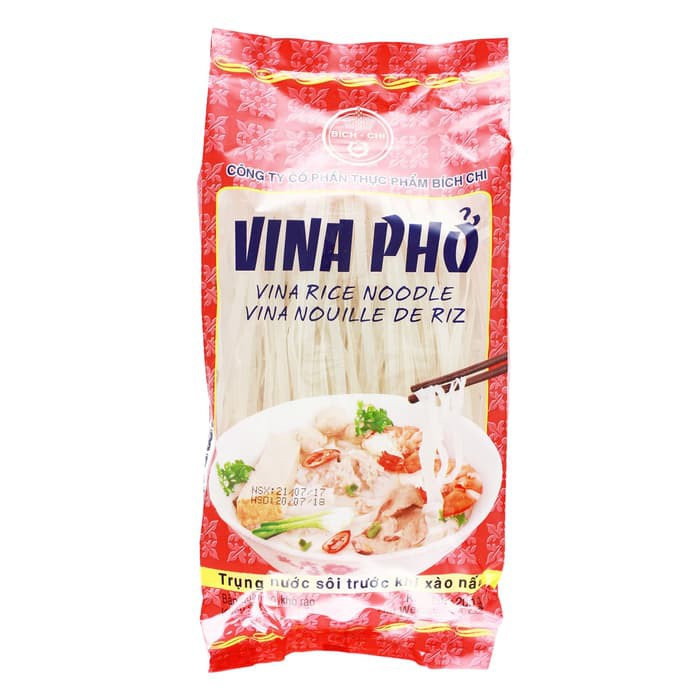 [HALAL] Rice Noodle Vina Pho 400gr / Kwetiau Beras Vietnam Vina Po Vinapo Fina Pho Finapho