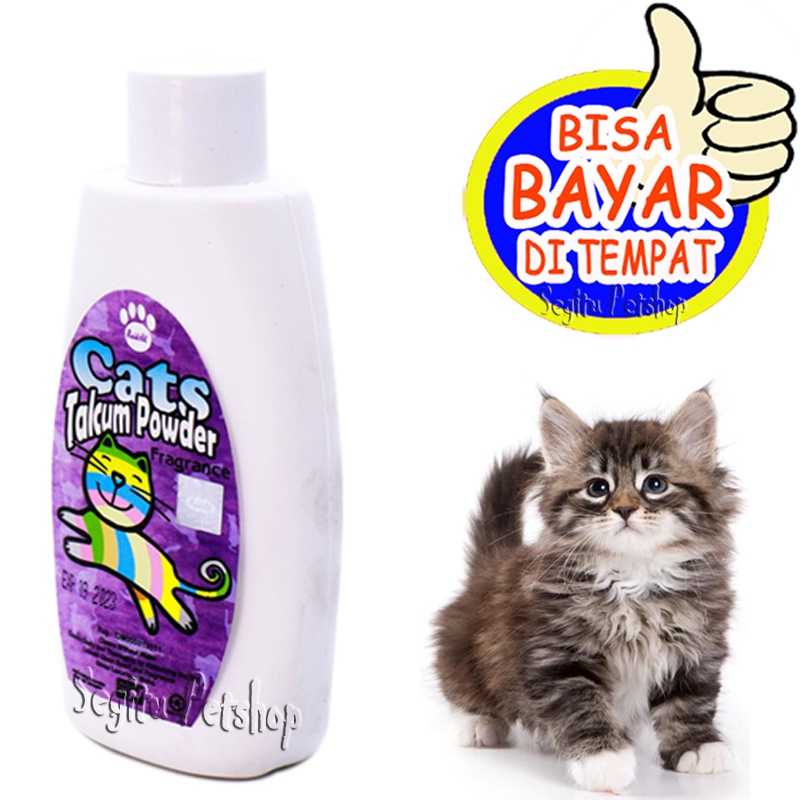 Bedak Kucing Wangi Anti Kutu