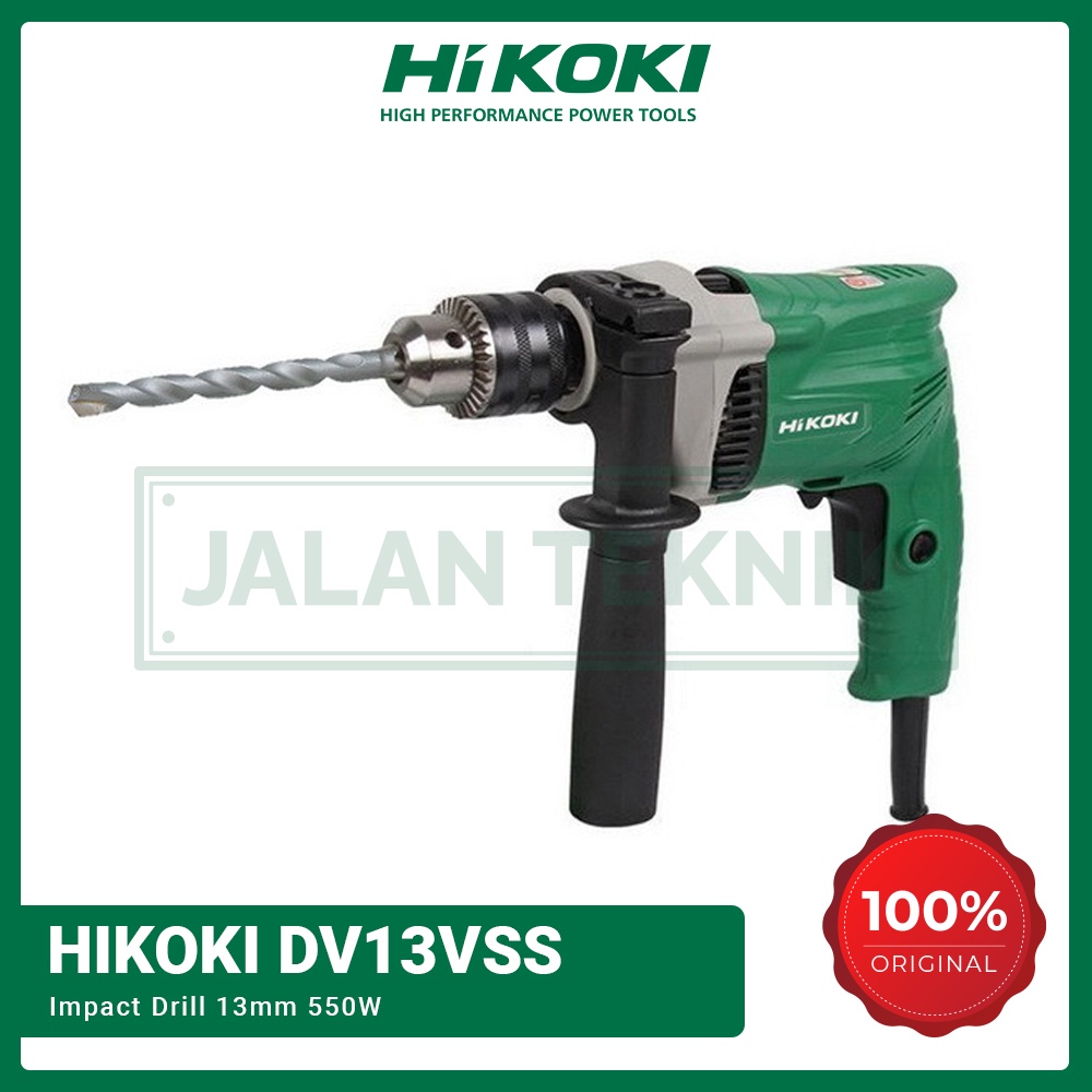 Bor Tangan 13mm Impact Drill Hitachi 13VSS Hikoki DV13VSS
