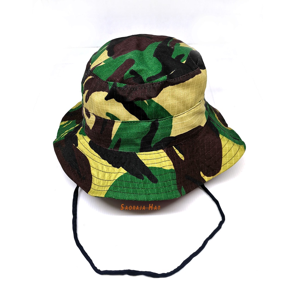 Topi Gunung Bucket Rimba Hiking Camping Lapangan Outdoor Pria wanita Dewasa