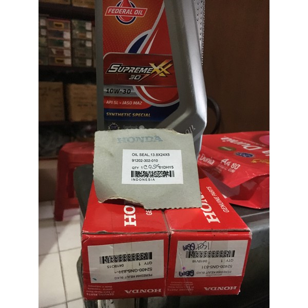 Sok belakang grand   sil operan   oli