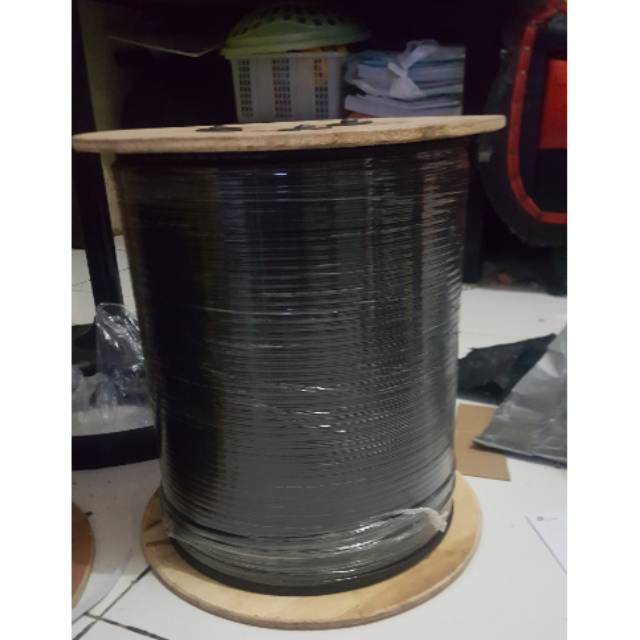 Kabel DC fiber optik FO 1000m 1core 1seling