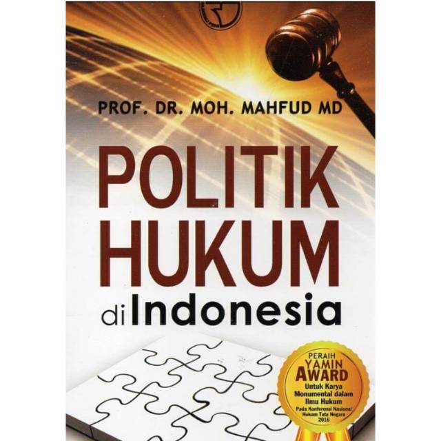 

Buku Politik Hukum di Indonesia Mahfud MD