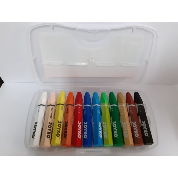 

PASTEL-DRY-OIL- JOYKO OIL PASTEL 12 WARNA -OIL-DRY-PASTEL.